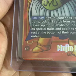 Bandai Dragon Ball Super Card Game Battle R+ Foil Majin Buu SB01-033 - Image 4