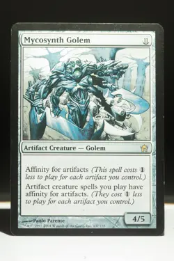 Rare Mycosynth Golem Regular Fifth Dawn Magic: The Gathering Card (Used) - Image 2