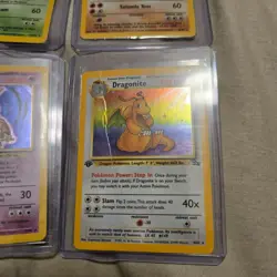 lot of pokemon cards vintage venusaur machamp alakazam dragonite - Image 2