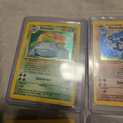 lot of pokemon cards vintage venusaur machamp alakazam dragonite - Image 5
