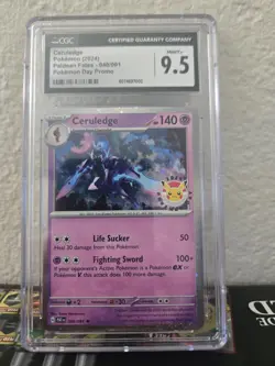 Ceruledge - (Pokemon Day 2024) (Cosmos Holo) 040/091 Miscellaneous Cards &... - Image 1