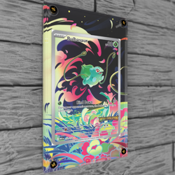 Bulbasaur 134/132 Extended Art Pokemon Display Case (CARD NOT INCLUDED) - Image 2