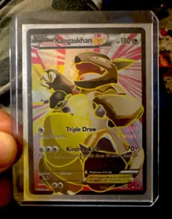 Pokemon Kangaskhan EX Full Art Ultra Rare Holo Card Flashfire 103/106 - Image 1