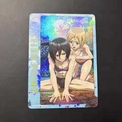 Union Arena Attack On Titan Action Point Foil Card Mikasa(ENG) UE10BT-AOT-1-AP02 - Image 2