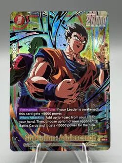Son Gohan : Adolescence (1st Anniversary Set) - Fusion World Promotion Cards - Image 1