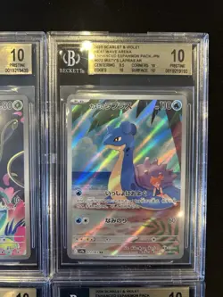 BGS 10 GOLD Pokemon Card 151 Japanese Ar Art Rare 4Card Set Bulk Charizard CHR - Image 3