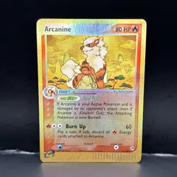 Arcanine 15/100 EX Sandstorm Pokemon Card Reverse Holo Foil Rare HP DMG - Image 1