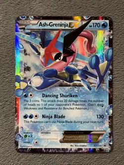 Ash-Greninja XY133 Black Star Promo 2016 Pokemon Card - Image 1