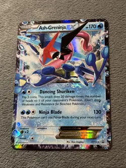 Ash-Greninja XY133 Black Star Promo 2016 Pokemon Card - Image 2