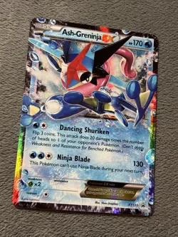 Ash-Greninja XY133 Black Star Promo 2016 Pokemon Card - Image 3