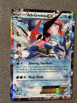 Ash-Greninja XY133 Black Star Promo 2016 Pokemon Card - Image 4