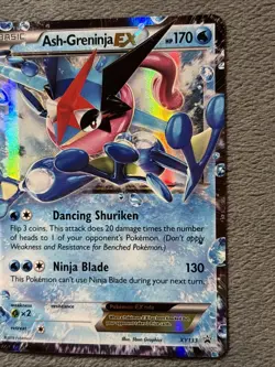 Ash-Greninja XY133 Black Star Promo 2016 Pokemon Card - Image 5