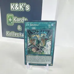 YU-GI-OH! EN Shuffle BLCR-EN008 1st Edition Spell Card Holo - Image 1