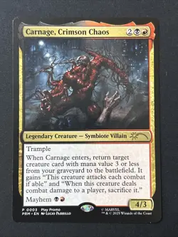 Magic: The Gathering - Carnage, Crimson Chaos - PRM Card!! - Image 1