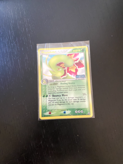 Pokemon Card - Meganium EX Unseen Forces 9/115 Reverse Holo Rare Stamped - Image 1