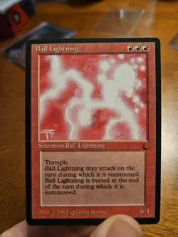 Ball Lightning The Dark Regular MTG Nice Card - Image 3