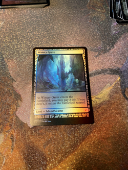 Foil FULLART Watery Grave Shockland - Image 1