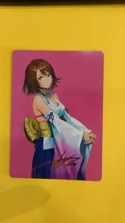 Final Fantasy MTG EN Yuna , Hope of Spira Art Series 48/53 Signed - Image 1