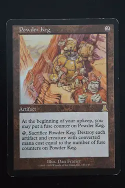 Magic The Gathering MTG POWDER KEG Urza's Destiny MP Moderately Played - Image 1