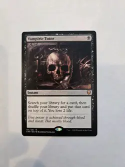 Magic: The Gathering Vampiric Tutor Commander Legends Mythic Instant 156/361. NM - Image 2