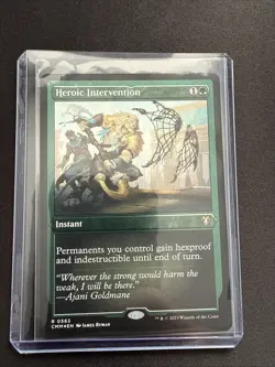 Heroic Intervention (Foil Etched) Commander Masters Foil - Image 1