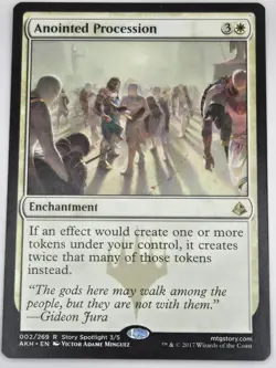Anointed Procession (AKH#2) NM - MtG Magic the Gathering - Image 1
