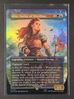 MTG Aloy, Savior of Meridian (Foil) M 2221 SLD: Horizon: Into the Forbidden West - Image 1