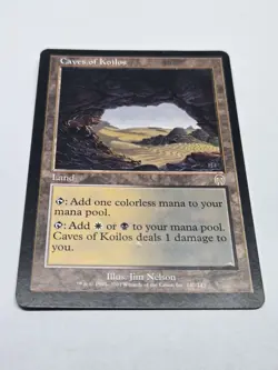 Magic the Gathering - Apocalypse Caves of Koilos 2001 140 Rare - Image 1