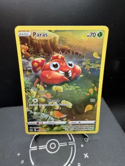 Pokemon TCG SWSH Crown Zenith Paras GG32/GG70 Galarian Gallery Full Art NM! - Image 1