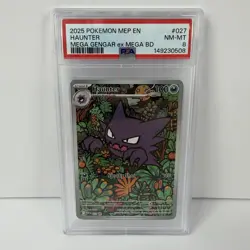 Pokemon Haunter 027 Mega Evolution Promo PSA 8 - Image 1