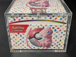Pokemon 151 SV3.5 Booster Bundle Display Factory Sealed Case W/Acrylic Case - Image 5