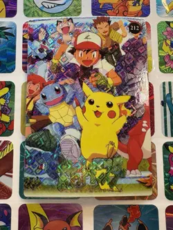 Pokemon Pikachu Vintage Pocket Monsters Vending HOLO Prism Sticker Nintendo 98 - Image 2
