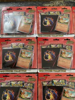 Pokemon Mega Evolution Ascended Heroes / Tech Sticker Collection Case 36 Packs B - Image 2