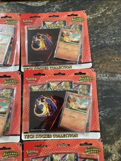 Pokemon Mega Evolution Ascended Heroes / Tech Sticker Collection Case 36 Packs B - Image 3