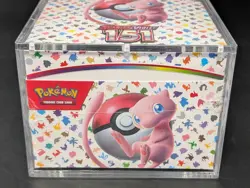 Pokemon 151 SV3.5 Booster Bundle Display Factory Sealed Case W/Acrylic Case - Image 5
