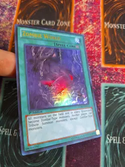 Yu-Gi-Oh! TCG Zombie World LCJW-EN213 Ultra Rare 1st Edition Near Mint - Image 2