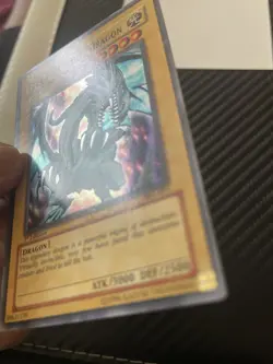 Blue-Eyes White Dragon SKE-001 Holo Rare 1st Edition LP-MP Yugioh - Image 5