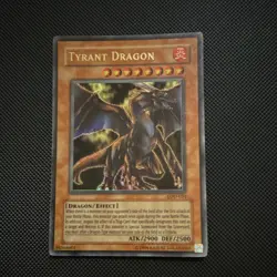 Yu-Gi-Oh! Tyrant Dragon LOD-034 Legacy Ultra Rare Effect Unlimited 2900/2500 - Image 1
