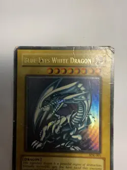 Yugioh! BLUE-EYES WHITE DRAGON SDK-001 1996 TCG - Image 3
