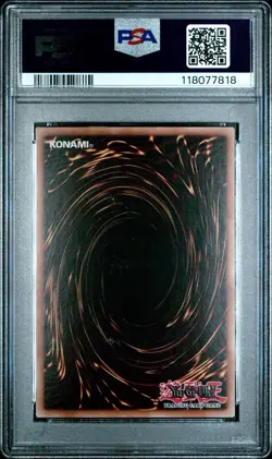 Yu-Gi-Oh! Curse of Dragon LOB Reprint Super Rare PSA 8 Graded NM - MT Slab - Image 4