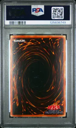 2001 YU-GI-OH! JPN PREM PACK 4 #P402 DARK MAGICIAN PSA 9 - Image 2