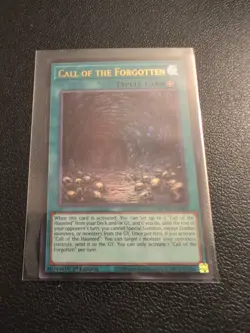 Call of the Forgotten MZMU-EN007 Ultra Rare Yugioh Maze of Muertos - Image 1