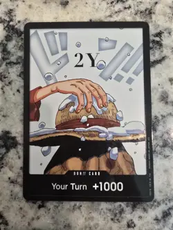 Special DON!! Card 2Y DP-08 One Piece Legacy of the Master Promo Foil NM English - Image 1