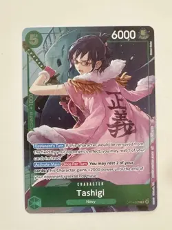 Tashigi OP14-029 Dash pack- The Azure Sea's Seven ENGLISH OP14 One Piece - Image 1