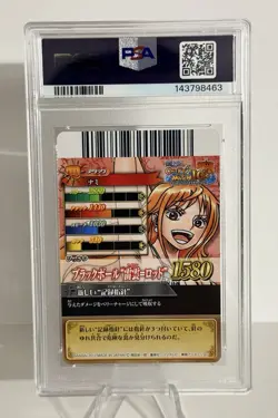 !! POP 2 !! 2012 ONE PIECE ONEPY BERRY MATCH IC NAMI PSA 10 - Image 2