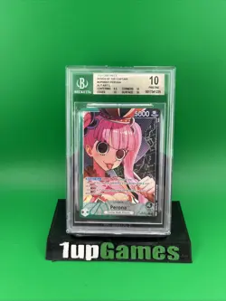 2024 ONE PIECE WINGS OF THE CAPTAIN #OP06-021 PERONA ALTERNATE ART L BGS 10 - Image 1