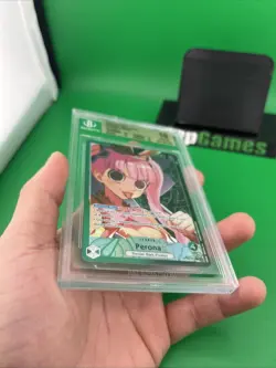 2024 ONE PIECE WINGS OF THE CAPTAIN #OP06-021 PERONA ALTERNATE ART L BGS 10 - Image 3