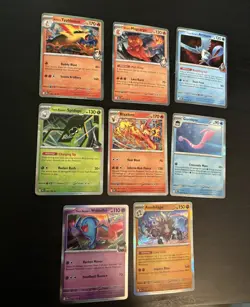 2025 Pokemon Destined Rivals Lot of 8 Holo Cards MINT - Image 1