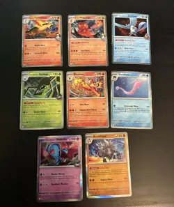 2025 Pokemon Destined Rivals Lot of 8 Holo Cards MINT - Image 2