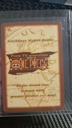 BANDAI One Piece Hyper Battle C518 LUFFY VIVI ZORO CREW SCARCE EARLY CARD - Image 2